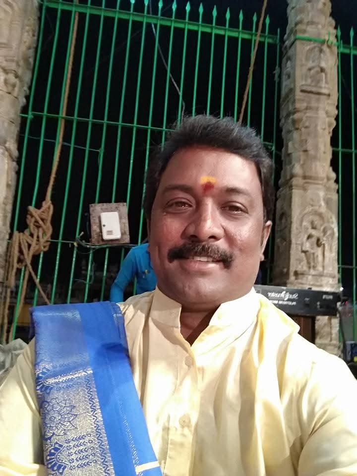 Dr. A. Susairaj with the Veena